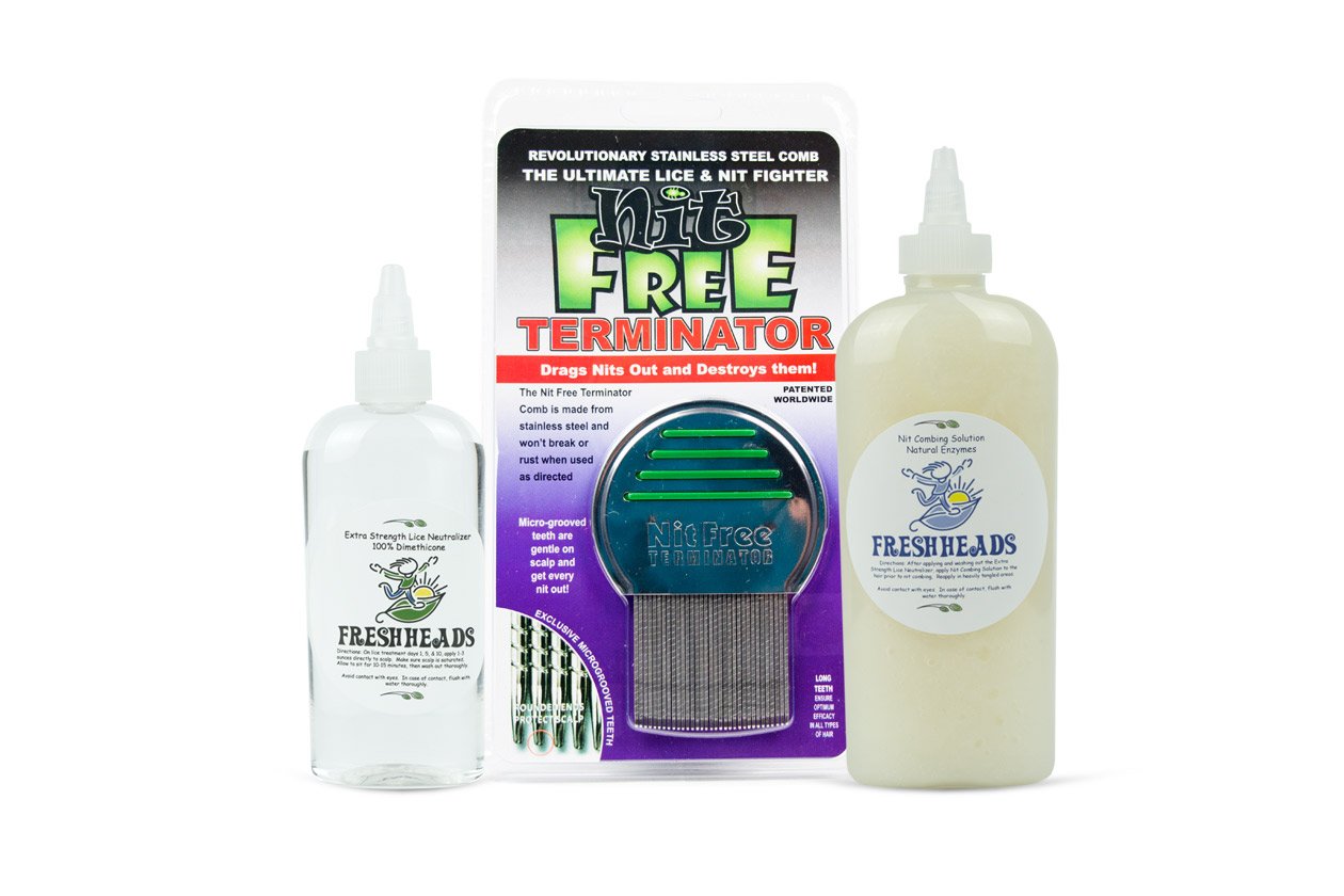 head lice treatment products and nit comb